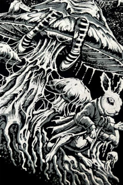 Alice Down The Rabbit Hole Sweatshirt -Vampirefreaks Sale Store white rabbit clothes