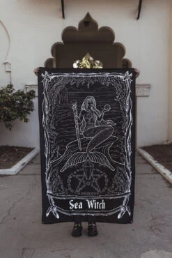 Sea Witch Oracle Tapestry -Vampirefreaks Sale Store wich tapestry