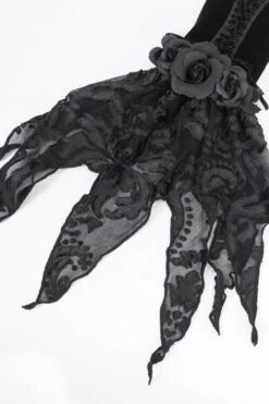 Tattered Witch Velvet Gloves -Vampirefreaks Sale Store witch gloves 47b52278 eab0 4db5 8a66 79fc827dcfae