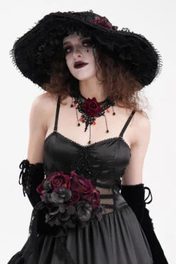 Mourning Hour Floppy Goth Hat -Vampirefreaks Sale Store witch hat e900127d 07f3 48ec a351 4cbee87e656c