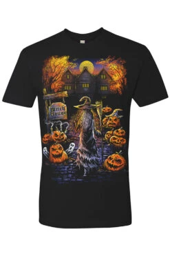 Salem Witch House T-shirt -Vampirefreaks Sale Store witch house tshirt nextlevel black front resize
