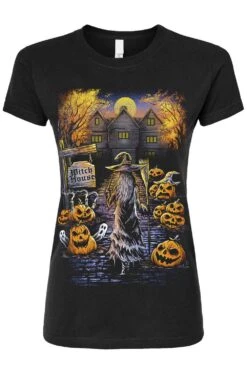 Salem Witch House T-shirt -Vampirefreaks Sale Store witch house womens tshirt
