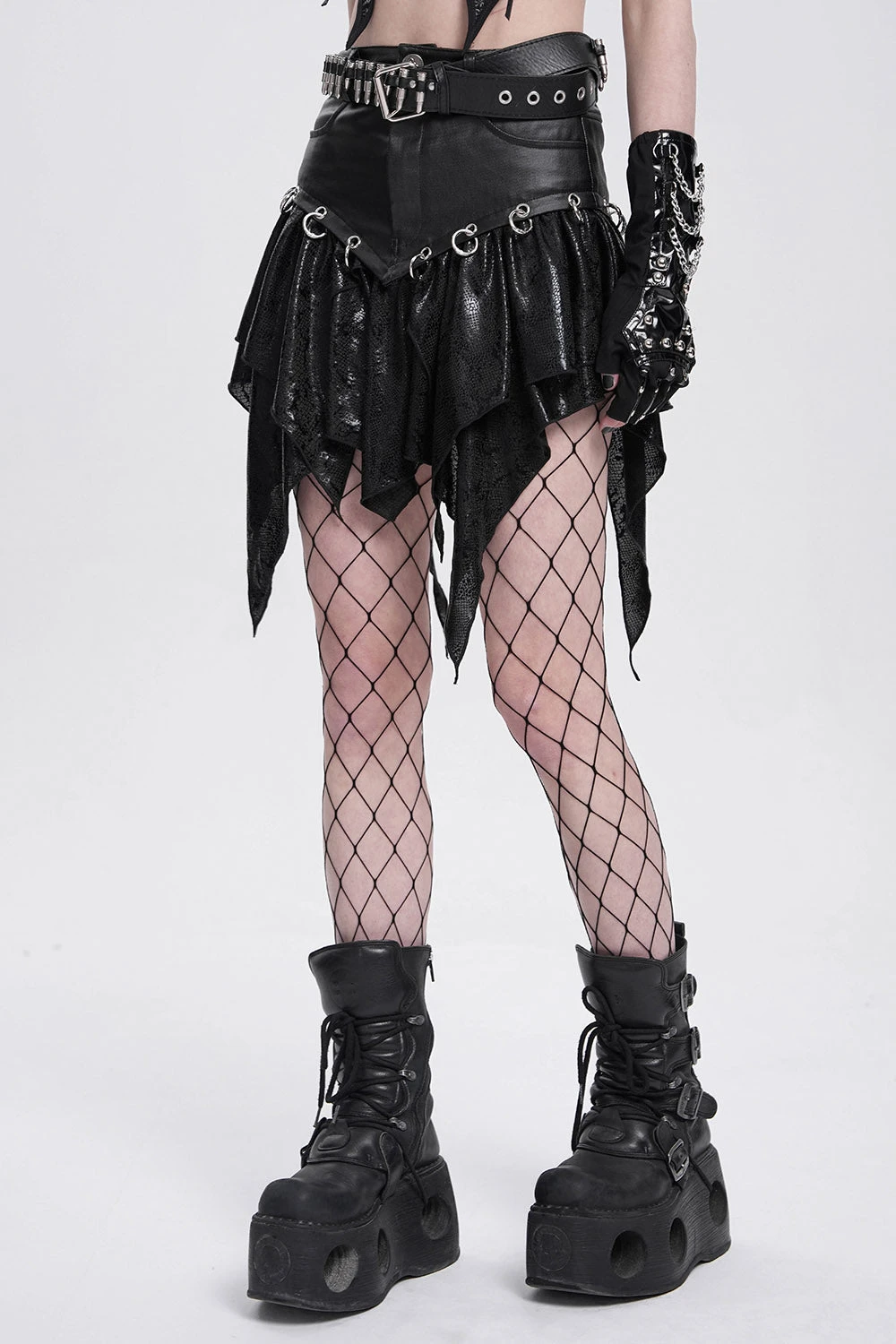 Pierced Witchy Hem Mini Skirt 6 Pierced Witchy Hem Mini Skirt - Image 6