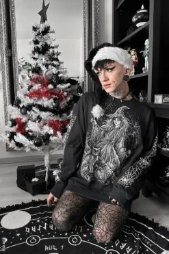 Season Of The Witch Sweatshirt -Vampirefreaks Sale Store witchy sweater