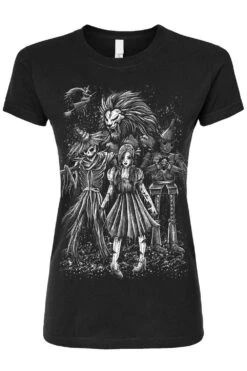 Dark Wizard Of Oz T-shirt -Vampirefreaks Sale Store wizard of oz womens tshirt
