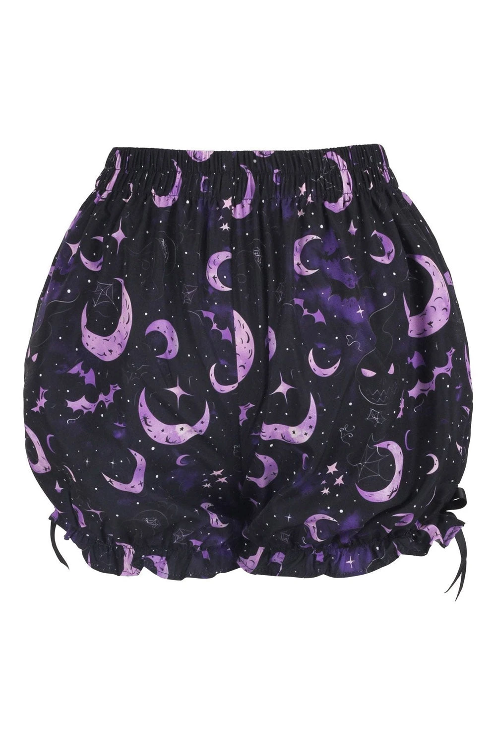 Purple Moon Print Bloomers 3 Purple Moon Print Bloomers - Image 3
