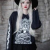 Medusa's Throne T-shirt -Vampirefreaks Sale Store womens goth clothing 790adcaa 9434 496c 98e7 a3b3a5b62055
