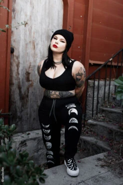 Moon Phase Joggers [UNISEX] -Vampirefreaks Sale Store womens moon phase joggers