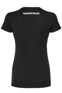 Merry Catmas T-shirt -Vampirefreaks Sale Store womens tshirt back vf logo 2